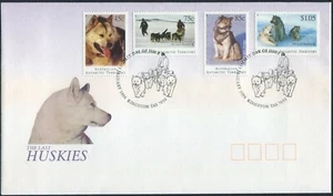 1994 Australian Antarctic Territory The Last Huskies Set Of 4 First Day Cover - Picture 1 of 1
