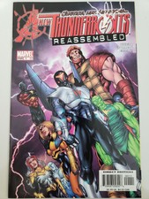 NEW THUNDERBOLTS #1 & 2 (2005) MARVEL COMICS REASSEMBLED! CAPTAIN MARVEL! ATLAS!