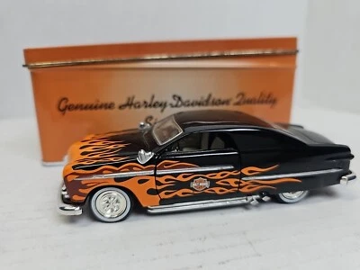 Harley-Davidson 1949 Ford Street Rod escala 1:38 con motor de tracción trasera de estaño DC-118 Foto 1 de 4