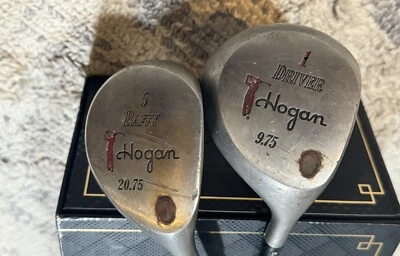 Set Of 2 Ben Hogan apex shaft Golf DRIVER 1 and BAFFY 5 Wood Regular Flex RH 43" - Image 1 of 4