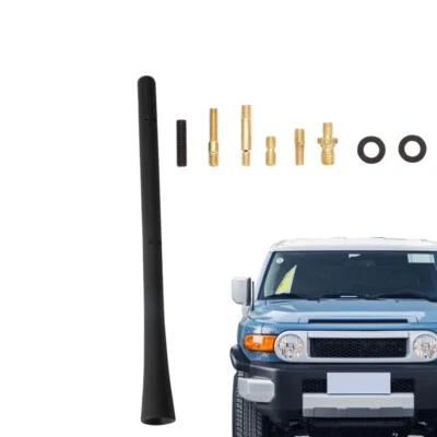 8" Car Short Antenna Mast Radio AM/FM Signals Aerials Accessories Universal - Image 1 of 4