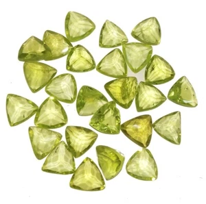 Lote de 25 piezas de piedras preciosas sueltas granate TSAVORITA verde menta natural con regalo gratis - Imagen 1 de 6