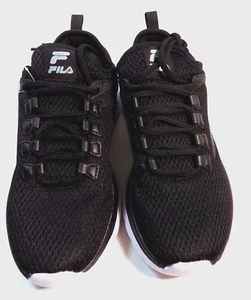 Zapatos para mujer Fila Memory neométricos negros - espuma viscoelástica - talla 7,5 - Imagen 1 de 8