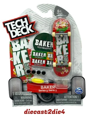 Nuevo/sellado Tech Deck Serie 5 BAKER Patineta Diapasón ¡Ultra Raro! Foto 1 de 3