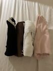 Shirt Top Lot Cute Tank Top Pastel Neutral Color Laced Shirt H&M, Dazy