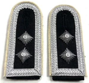 WWII GERMAN WAFFEN INFANTRY Hauptscharführer MAST SERGEANT TUNIC SHOULDER BOARDS - Imagen 1 de 1