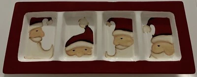 Oneida Santa Claus 4-section Tray - Image 1 of 4