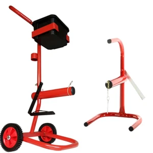 12MM PALLET STRAPPING TROLLEY OR STAND FOR HAND STRAPS FLOOR BENCH DISPENSERS - Picture 1 of 11