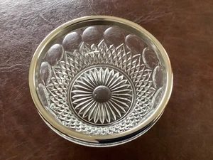 Lenox Crystal Silver Rim Bowl - Picture 1 of 4
