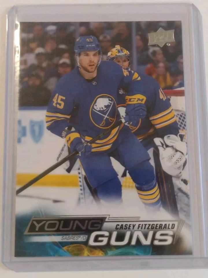 2022-23 Upper Deck Young Guns Rc Rookie Casey Fitzgerald #498 - Image 1 of 1