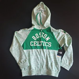 New Era Boston Celtics NBA Basketball Jacke Herren Gr. Medium Reißverschluss Neu - Bild 1 von 10