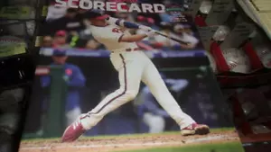 Scott Kingery Philadelphia Phillies 2019 Scorecard Mint - Picture 1 of 1