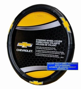 Chevy Elite Chevrolet Car Truck SUV PICKUP PU Leather Steering Wheel Cover - Picture 1 of 2
