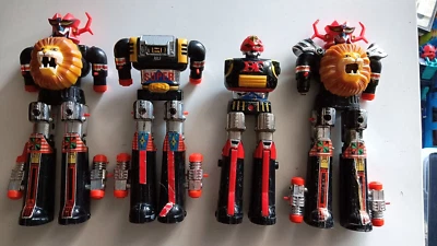 LOTTO 4 ROBOT KO VINTAGE LOOSE DALTANIUS E VARI NO DRAKAR DX DIECAST TONGA  M - Immagine 1 di 4