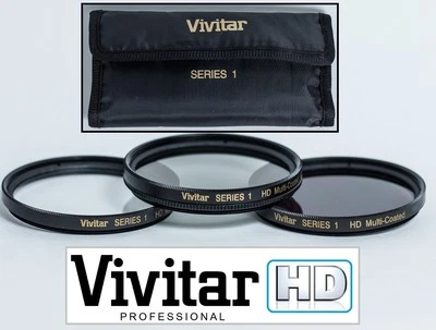 UV POLARIZER & FLD FILTER SET (HI DEF) FOR PANASONIC LUMIX DMC-FZ200K DMC-FZ200‏ - Image 1 of 4