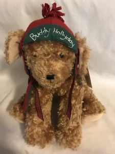 Hallmark-Bunnies by the Bay-Buddy Hollyday the Dog-Christmas - Imagen 1 de 4