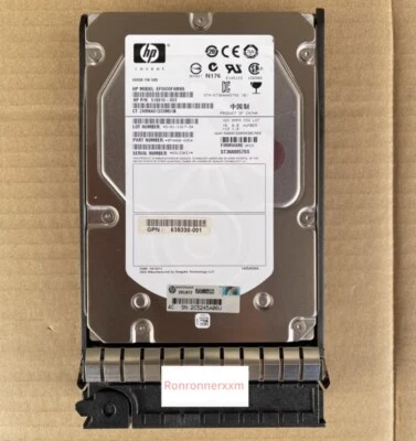 NEW HP 600GB 3.5" Hard Drive M6612 6G SAS 15K RPM LFF 583718-001 AP872A - Image 1 of 4