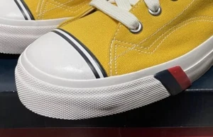 Pro Keds Royal Lo | Vintage Dead stock | Early Hip Hop | Gold Canvas | 13D - Picture 1 of 10