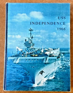 USS Independence 1966 Mediterranean Cruise  LCDR P O'Connor HC VNTG - Picture 1 of 24