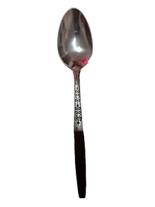 Interpur Stainless Steel Japan Spoon Teak Wood - Picture 1 of 7