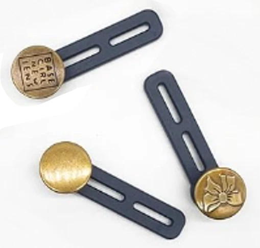 2 XL Waist Extension Pants Jeans Trouser widen Expander Button Elastic Extender - Image 1 of 3