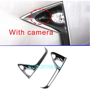 Fit 2016-2019 Lexus RX450h RX350 F Sport Chrome Front Fog Light Cover Trim Decor - Picture 1 of 5