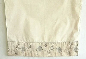 Almohada Revman International Bordada King Falsa Oro Cremoso Algodón 19,5""x 40"" - Imagen 1 de 7