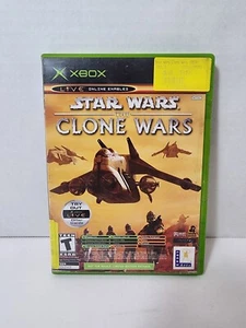 Star Wars: The Clone Wars/Tetris Worlds (Microsoft Xbox, 2001) Disc And Manuals! - Picture 1 of 3