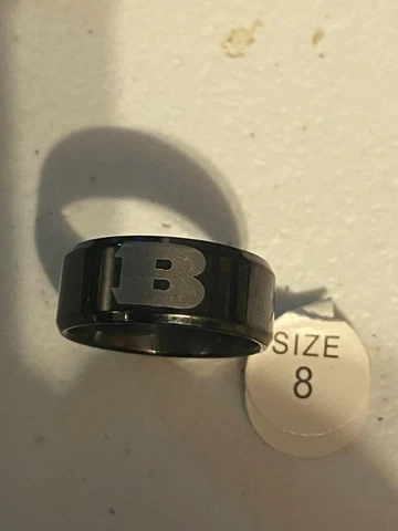 Cincinnati Bengals titanium ring size 8 Cover