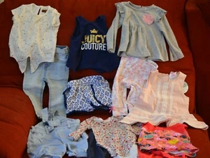 BABY GIRL CLOTHES 12 MONTH JUICY COUTURE, CARTERS, APHORISM, LAURA ASHLEY - Bild 1 von 8