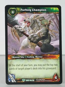 Furbolg Champion - Reign of FIRE - singles - 136/197 - WoW TCG - poco común - Imagen 1 de 16