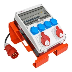 Centro de Distribución de Energía Portátil Con Soporte Y Cable - Imagen 1 de 10