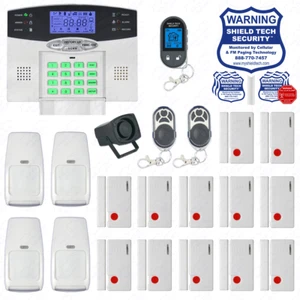 Wireless House Alarm Kit Security System Voice Prompt Backlit Screen US Plug FG - Picture 1 of 11