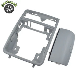 Gray Car Sunglasses Case & Frame for VW Tiguan Golf Jetta MK5 Passat B6 Superb - Picture 1 of 7