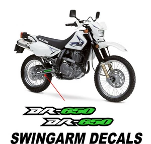 Green DR650 Dr 650 Swingarm Stickers Decals Graphics airbox tank dirtbike SE - Picture 1 of 3