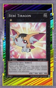 Bébé Tiragon NUMH-FR051 Terre Dragon XYZ Effet Niveau 1 - Imagen 1 de 1