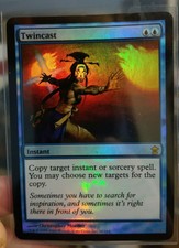 Twincast FOIL Saviors of Kamigawa Blue Rare Magic the Gathering MTG Commander