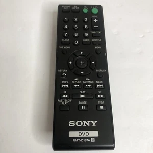 Telecomando DVD originale Sony RMT-D187A DVP-NS611HP NS710 SR101B SR200 e - Foto 1 di 10
