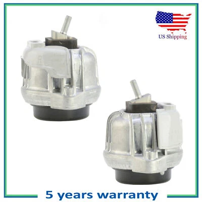 Conjunto de montagem de motor dianteiro L & R 2 peças. 2006-2013 para BMW 325i, 328i, 330i, Z4 3.0L - Imagem 1 de 4