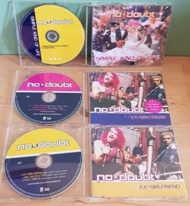 3x NO DOUBT CD Singles / Simple Kind of Life PROMO CD & Ex-Girlfriend CDs 1 & 2 - Picture 1 of 3