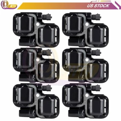 Pack of 6 Ignition Coil Packs Fit For 2003-2011 Mercedes Benz G55 AMG 5C1226 - Image 1 of 4