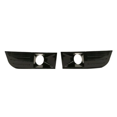 Fog Light Trim Set For 2009-2012 Ford Flex Left & Right Primed 2Pc - Image 1 of 4