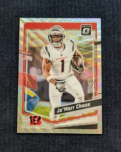 Ja'Marr Chase - 2023 Panini Donruss NFL Optic /300 - Silver Wave Prizm - Bengals - Bild 1 von 2
