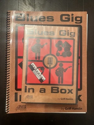 NEW SEALED Blues Gig In A Box Set dvd & Book Learn How To Play Guitar Lessons - Image 1 of 4