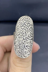 Wunderschöner Vintage Stil 925 schöner Silber Ring - Bild 1 von 8