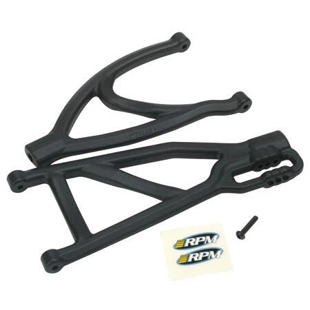 RPM 80192 Rear Suspension A-Arms, Left or Right, Black: 1/10 Revo - Image 1 of 1