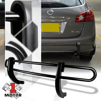 Protetor de para-choque traseiro preto 1,25" aço suave para 08-15 Nissan Rogue/Select - Imagem 1 de 4