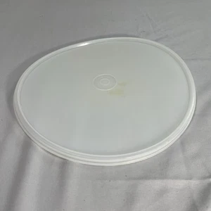 Tupperware 230-20 Z Tab 9” Lid Sheer Replacement Small Stain - Picture 1 of 4