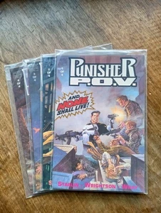 Punisher P O.V. #1-4 Marvel 1991 Starlin Wrightson Wray ottime condizioni - Foto 1 di 10