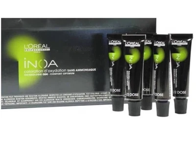 Color de cabello L'Oreal INOA (5,35/5 GRv) MARRÓN CAOBA DORADO CLARO 6 x 0,28 oz Foto 1 de 4